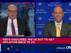 Goolsbee de la Reserva Federal cube que la inflación podría “volver con fuerza” si desaparece la independencia del banco central