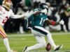 Los problemas de los Eagles son evidentes en la derrota ante los 49ers y la disputa entre Sirianni y Brown