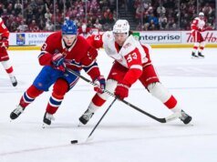 Los tres puntos de Alex DeBrincat ayudan a Crimson Wings a blanquear a los Canadiens