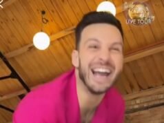 Vito Coppola de Strictly cube ‘te amo’ en medio de una reunión después de burlarse del movimiento de coprotagonista