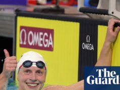 Katie Ledecky registra la segunda victoria más rápida en 1500 m libre en Professional Swim