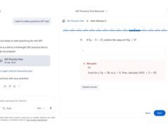 Google ahora ofrece exámenes de práctica SAT gratuitos, impulsados por Gemini