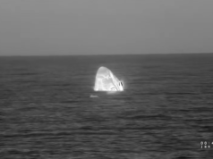 Vea el aterrizaje del SpaceX Crew-11 de la NASA frente a la costa de California