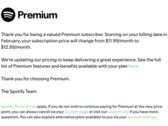 Spotify vuelve a subir los precios de sus suscripciones en EE.UU.