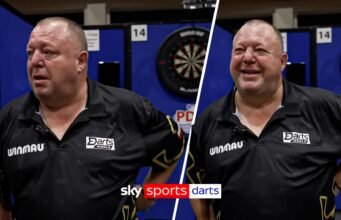 ‘Significa mucho para mí’: Mervyn King llora después de obtener la tarjeta del PDC Tour