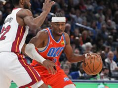 Shai Gilgeous-Alexander anota 29 puntos, Thunder vence al Warmth