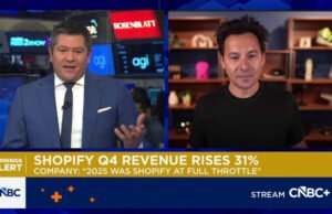 Las acciones de Shopify caen a pesar del aumento de los ingresos y la recompra de 2 mil millones de dólares