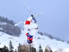 Acrobacia de esquí: une Québécoise connaît la meilleure descenso de sa carrière