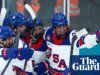 Estados Unidos domina a Canadá para cerrar el grupo de hockey femenino