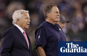 El Salón de la Fama supuestamente desaira al propietario de los Patriots, Kraft, junto con el ex entrenador Belichick