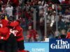 Juegos Olímpicos de Invierno: Canadá se salva de la sorprendente eliminación a manos de los checos en el hockey sobre hielo masculino