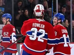 Match des étoiles de la LAH: Jacob Fowler hizo un clin d’oeil au Québec