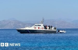 Catorce inmigrantes muertos tras colisión con un barco guardacostas griego