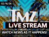 TMZ transmitiendo en vivo, ¡venga a nuestra sala de redacción y observe cómo suceden las cosas!