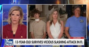 Adolescente al que le cortaron el cuello se vuelve viral en una entrevista ‘divertida’ en Fox Information