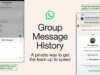 La última función de WhatsApp le facilita actualizar a los nuevos miembros del chat grupal