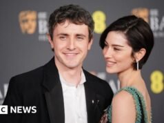 Mescal y Abrams se vuelven oficiales en la alfombra roja, el comentario de William “No estoy tranquilo” y otros momentos clave de los Bafta