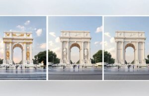 La Casa Blanca promociona la ‘visión audaz’ de Trump para el imponente Arco de la Independencia para América 250