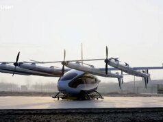 China presenta el coche volador más grande del mundo
