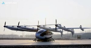 China presenta el coche volador más grande del mundo