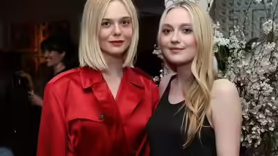 Elle Fanning establece metas para hermanos y celebra el cumpleaños de Dakota