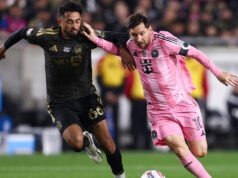 Messi y el Inter Miami, campeones de la MLS, son derrotados por el LAFC en el primer partido de la temporada