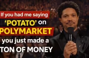 ¿Trevor Noah acaba de admitir haber utilizado información privilegiada en el escenario de los Grammy? El chiste de la ‘patata’ explicado