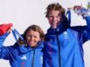 Nightingale y Bankes ganan el oro en los Juegos Olímpicos de Invierno en snowboard cross