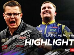 Van Gerwen gana el primer partido de la Premier League en la closing holandesa tras la temprana salida de Littler