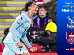 ¡Burnley completa una INCREÍBLE remontada en la primera mitad para vencer a Palace!