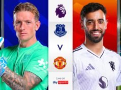 Yoro reemplaza al lesionado Martínez en el único cambio para Man Utd en Everton ¡EN VIVO!