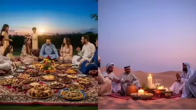 Tendencia de caminata iftar del Ramadán 2026: por qué los musulmanes optan por caminar y desayunar en las montañas y desiertos de los EAU